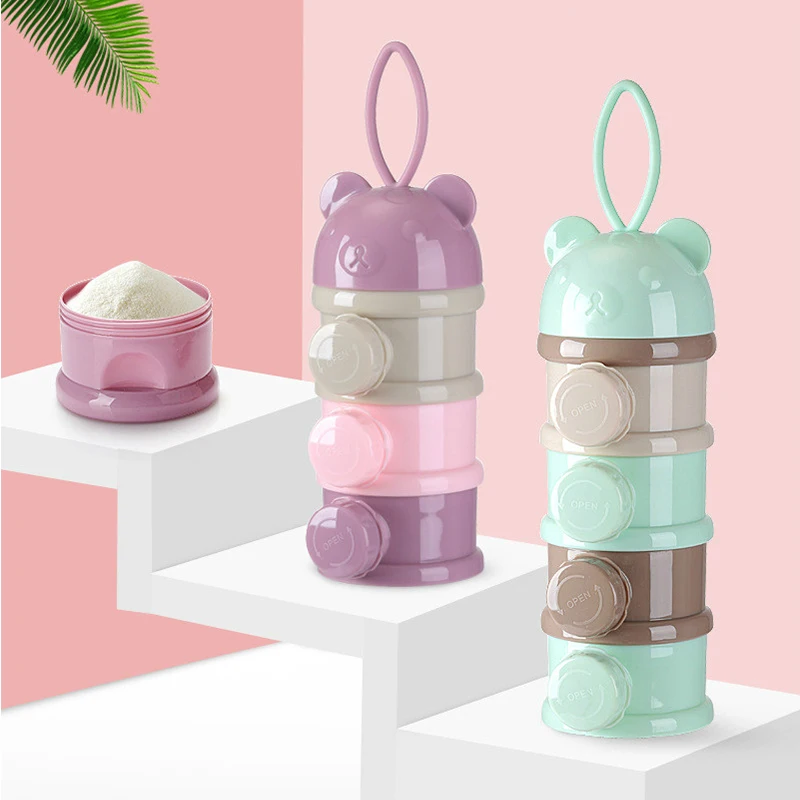 Baby Food Essentials - 이동식 아기 우유 분말 보관 상자