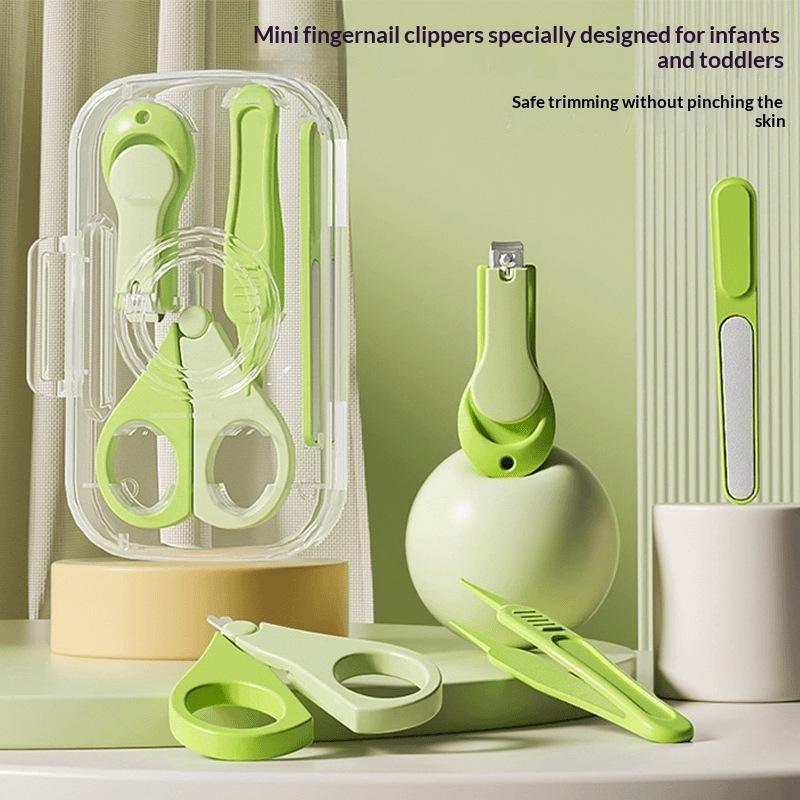 Baby Food Scissors - 식품 등급 소재 4종 아기 손톱
