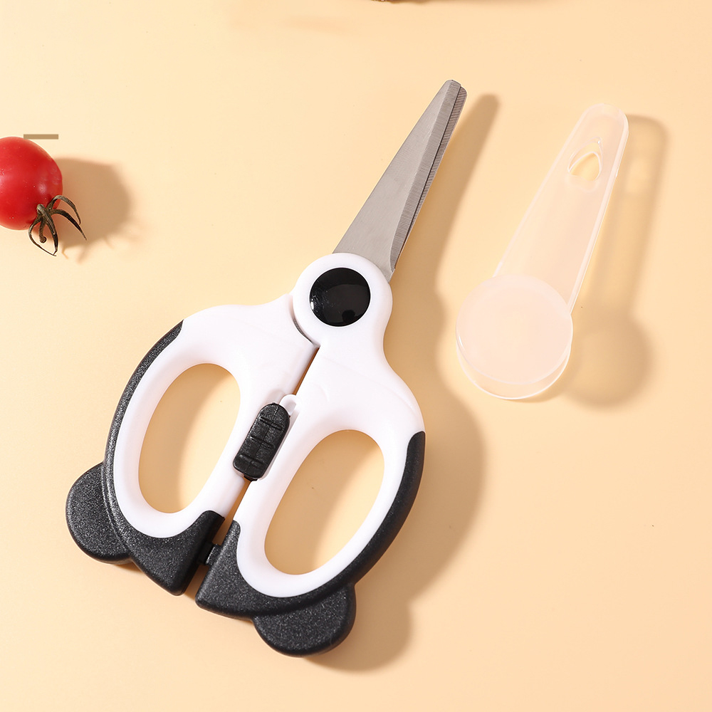 Baby Food Scissors - 어린이를 위한 안전 가위 학생용 이유식