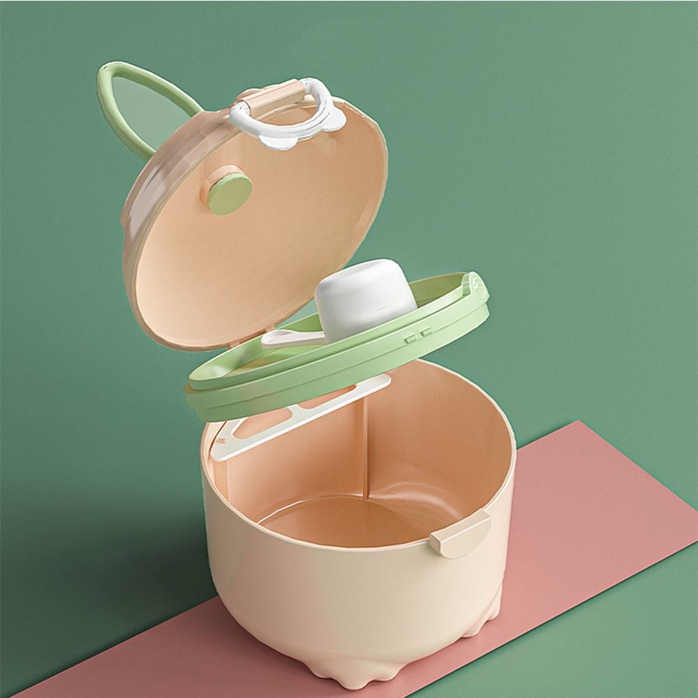 Baby Food Essentials - 스푼 만화 우유 분말 급식 도시락