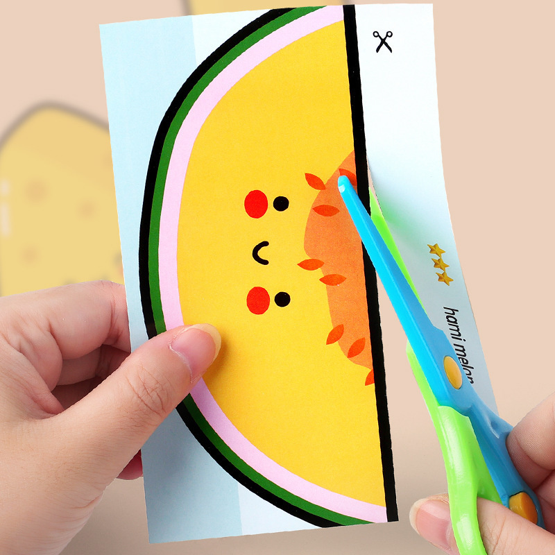 수제 종이 커팅 재미있는 종이접기 동물/식물/음식 패턴 - Baby Food Scissors 리뷰 및 가격