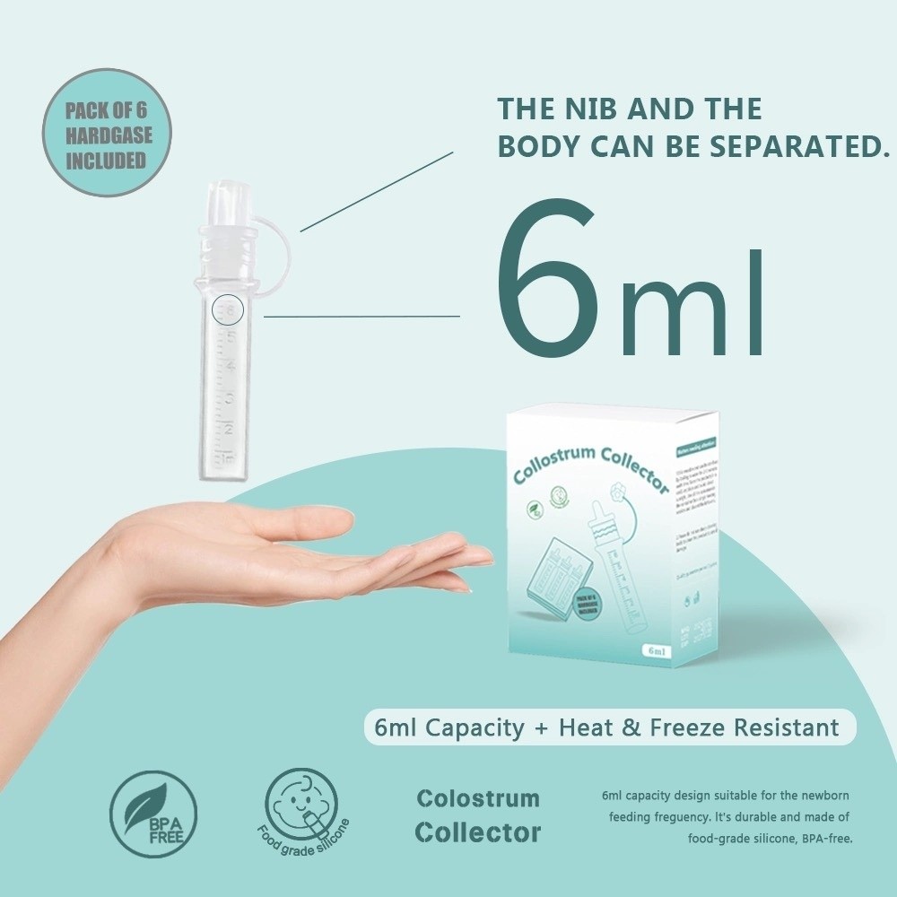 재사용 가능한 초유 수집기 식품 안전 6ml 모유 수집 - Baby Food Essentials 리뷰 및 가격
