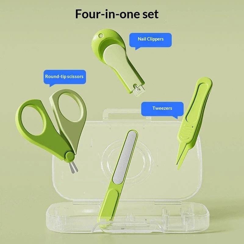 식품 등급 소재 4종 아기 손톱 관리 세트 신생아 손톱 - Baby Food Scissors 리뷰 및 가격