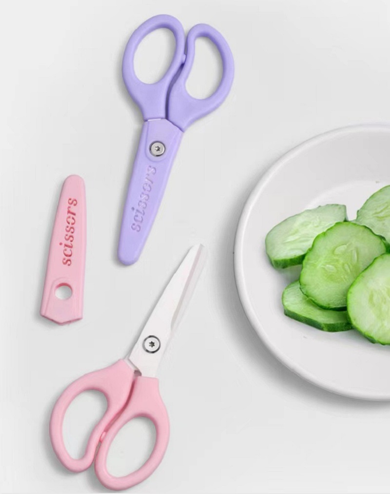 유아용 세라믹 가위, 유아용 급식 보조 가위, 커팅 박 - Baby Food Scissors 리뷰 및 가격